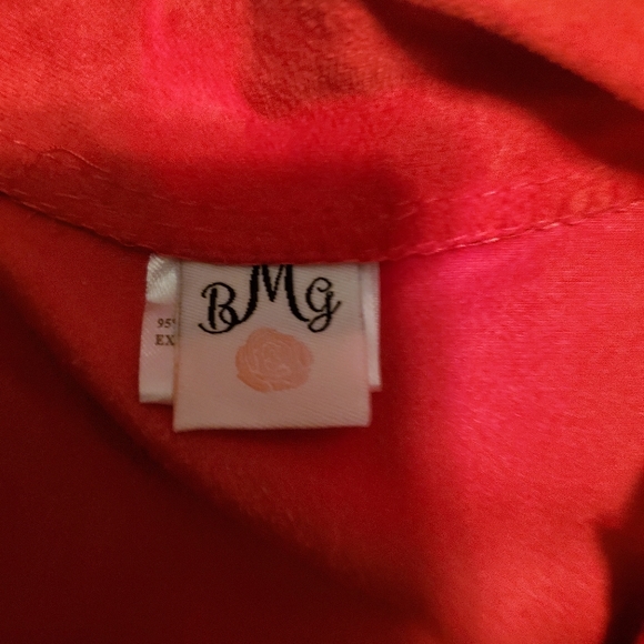 Mia Bella Red Suede Girls Jacket S NWOT - Picture 3 of 6